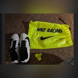 White and black Nike Oreo track shoes size 7.5